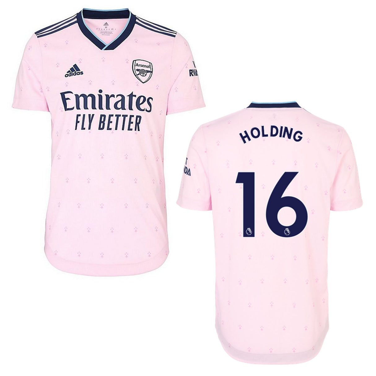 Rob Holding Arsenal 16 Jersey - Kit Captain