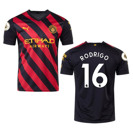 Rodri Manchester City 16 Jersey - Kit Captain