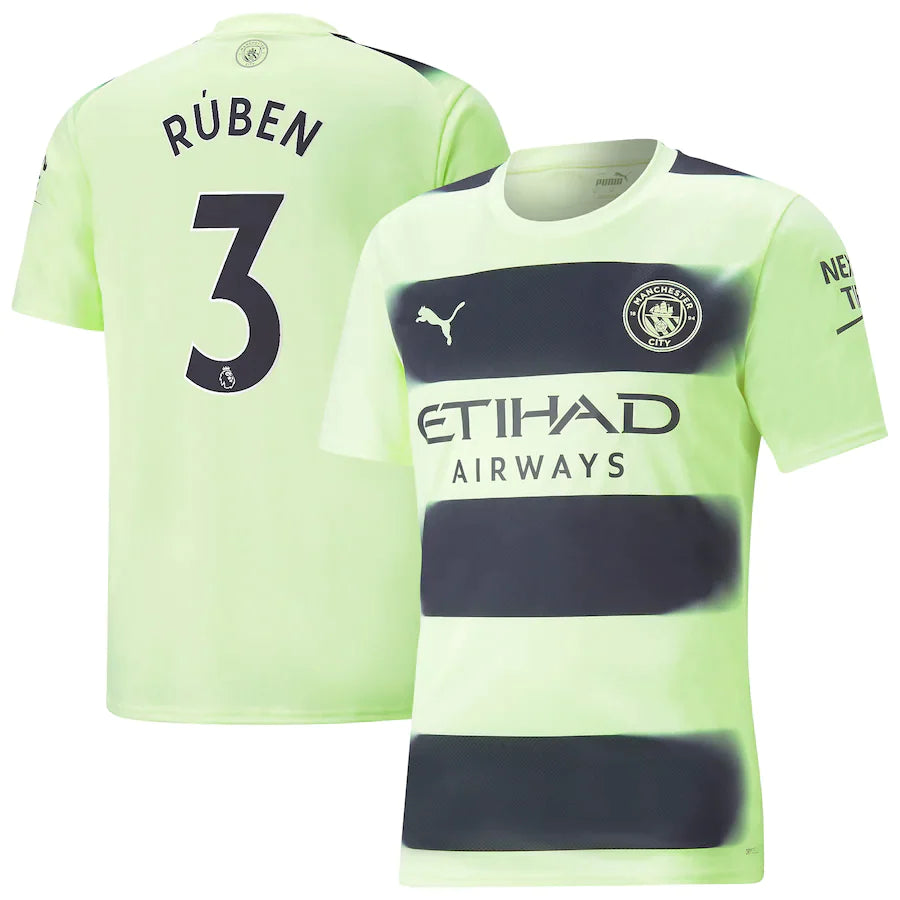 Ruben Dias Manchester City 3 Jersey - Kit Captain