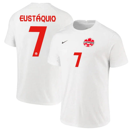 Stephen Eustaquio Canada 7 FIFA World Cup Jersey - Kit Captain