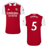 Thomas Partey Arsenal 5 Jersey - Kit Captain