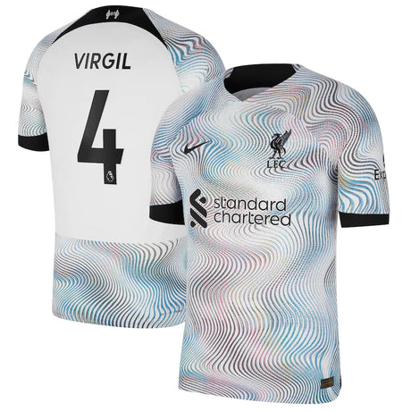 Virgil Van Dijk Liverpool 4 Jersey - Kit Captain