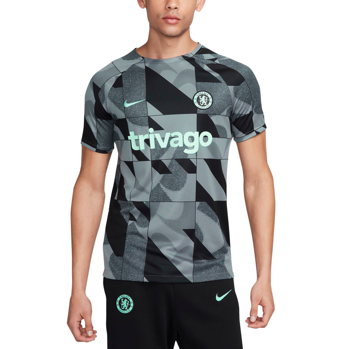 Chelsea Nike Academy Pro Pre Match Top - Grey - Kit Captain