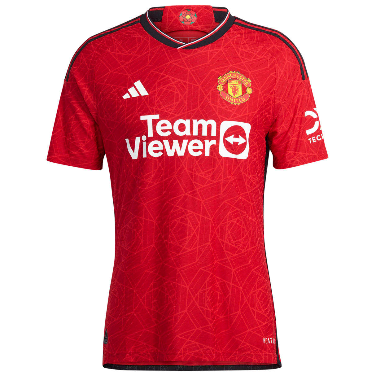 Manchester United Cup Home Authentic Shirt 2023-24 with Shoretire 47 printing - Kit Captain