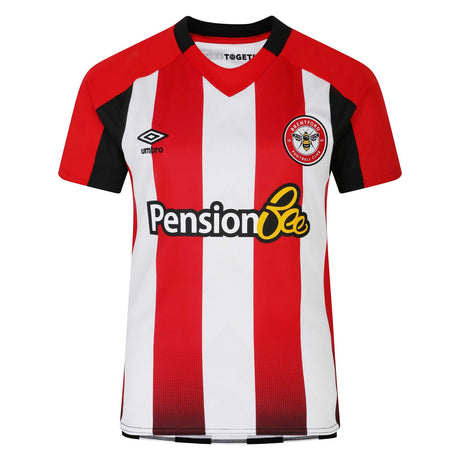 23/25 Brentford Junior Home Shirt - Kit Captain