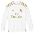 Real Madrid Home Shirt 2019-20 - Long Sleeve - Kids - Kit Captain