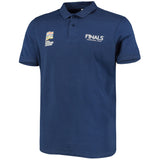 Nations League Big Logo Finals Polo Shirt -Navy - Mens - Kit Captain