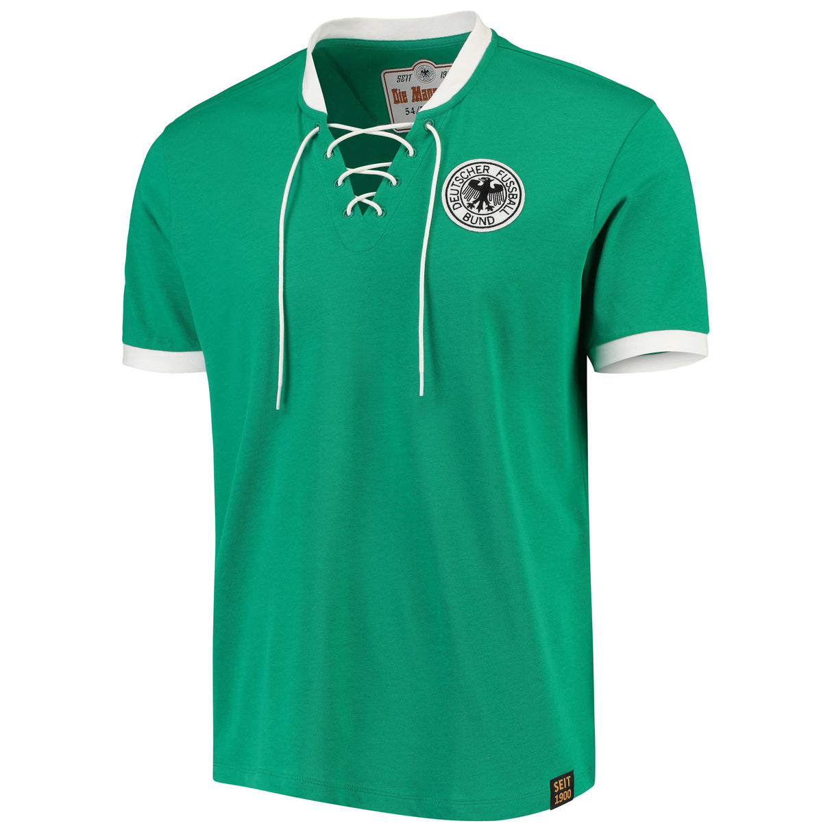 DFB Retro Away 1954 Shirt - Green - Mens - Kit Captain