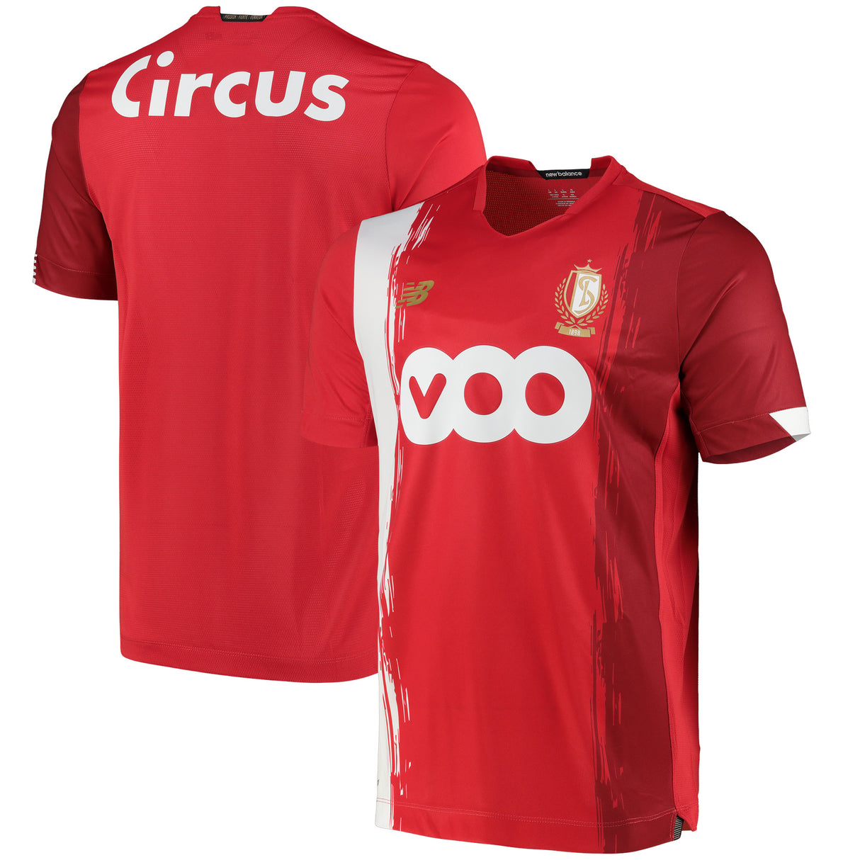 Standard Liege Home SS Jersey 20-21 - Kit Captain