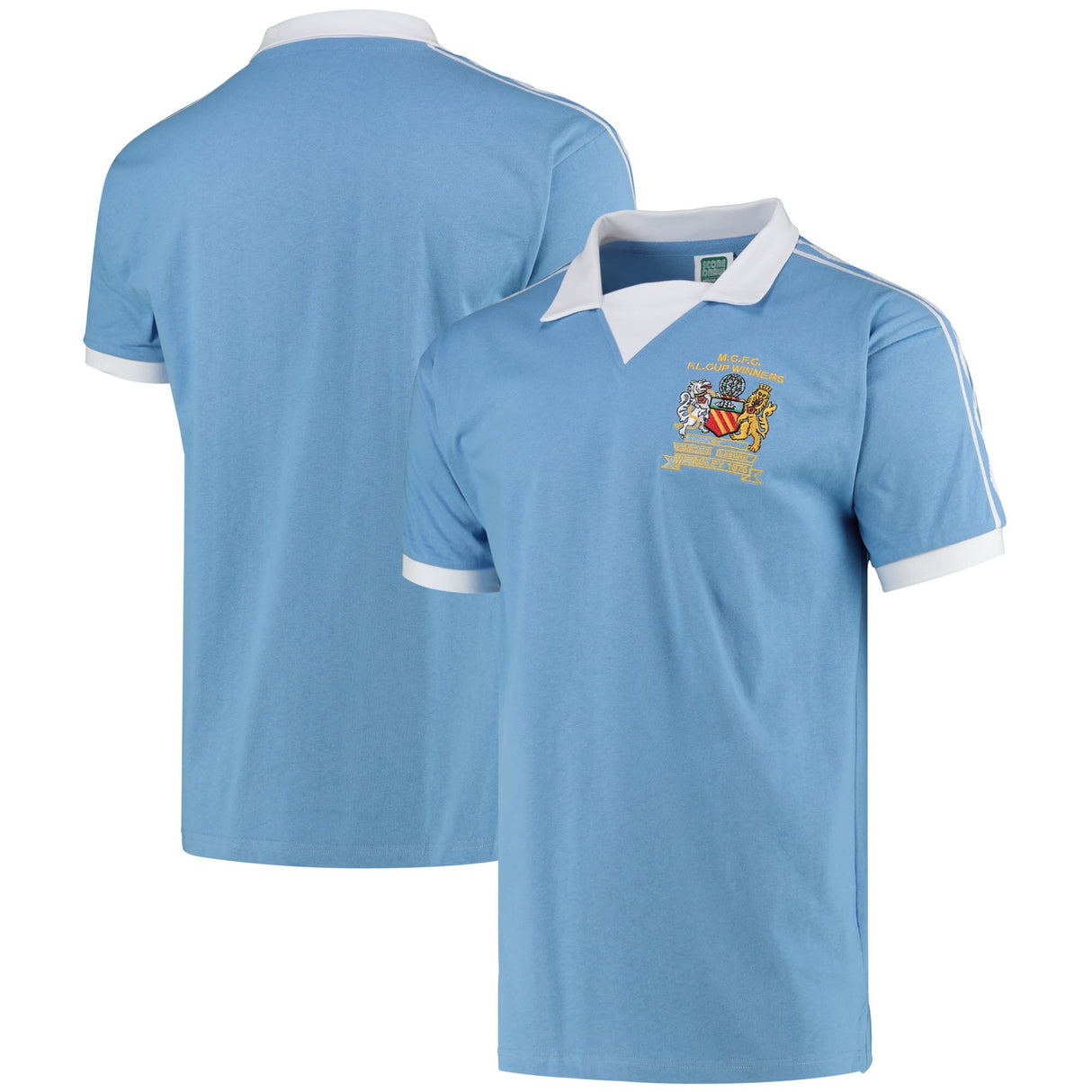 Manchester City 1976 League Cup Winners Shirt - Kit Captain