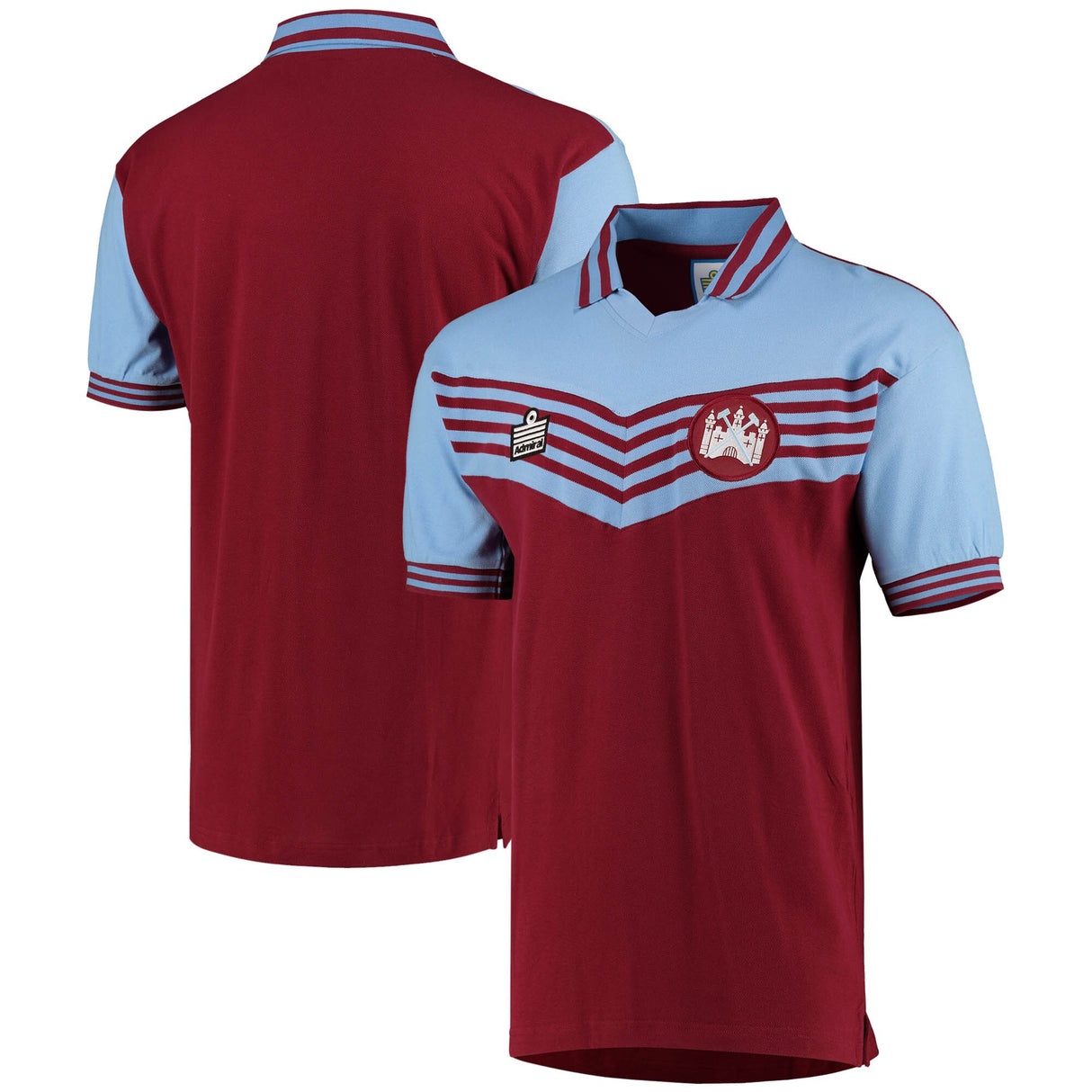 Maglia Da Ammiraglio Del West Ham United 1980