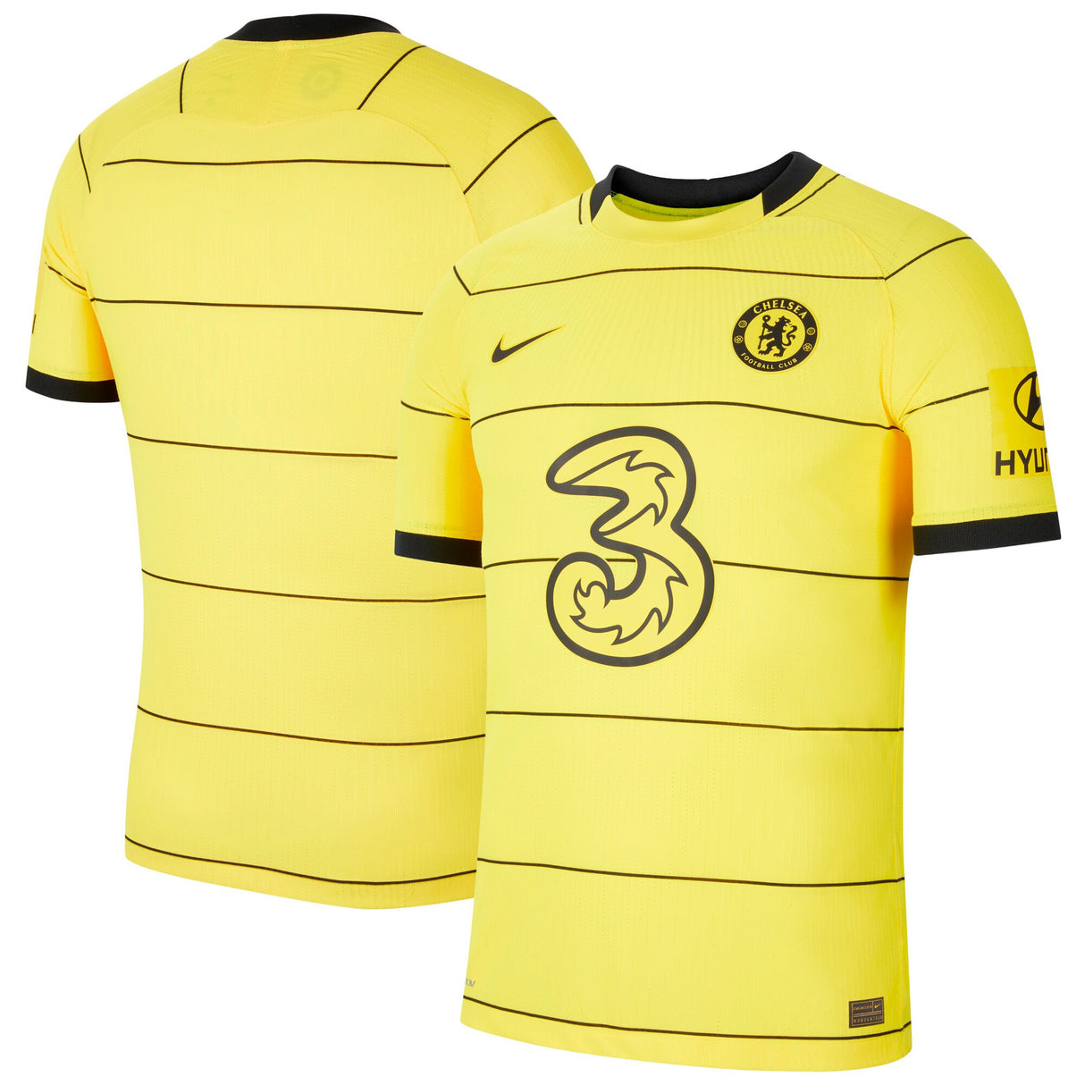 Chelsea Away Vapor Match Shirt 2021-22 - Kit Captain