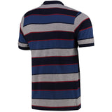 Barcelona Yarn Dye Stripe Polo - Claret/White/Blue - Mens - Kit Captain