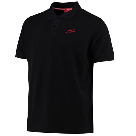 Atlético de Madrid Tonal Crest Polo - Black - Unisex - Kit Captain