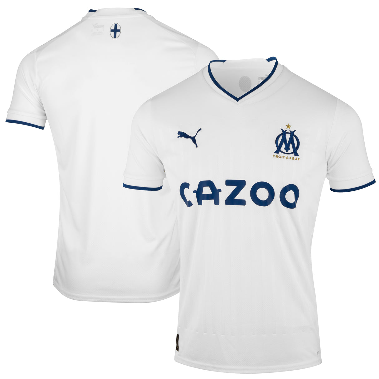 Olympique de Marseille Home Shirt 2022-23 - Kit Captain