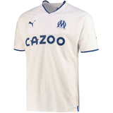 Olympique de Marseille Home Authentic Shirt 2022-23 - Kit Captain