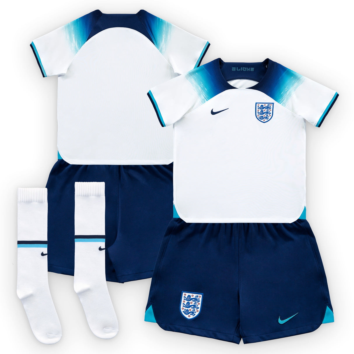 England Home Stadium Kit 2022 - Little Kids - Kit Captain