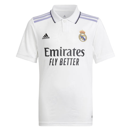 Real Madrid Home Shirt 2022-23 - Kids - Kit Captain