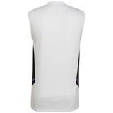 Real Madrid Training Sleeveless Jersey - White - Kit Captain