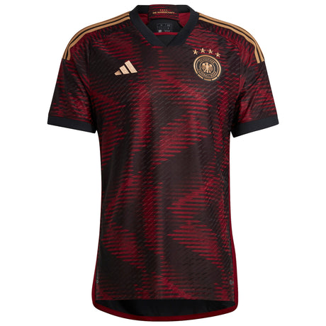 Germany Away Authentic Shirt 2022 - Kit Captain