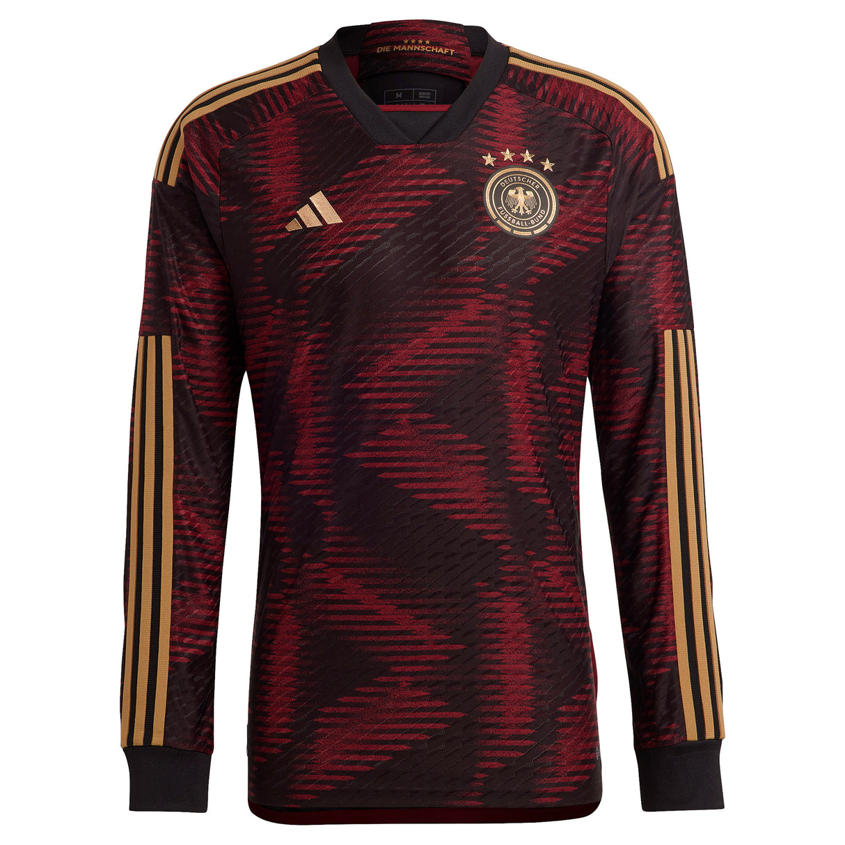 Germany Away Authentic Shirt 2022 - Long Sleeve - Kit Captain