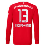 FC Bayern Home Shirt 2022-23 - Kids - Long Sleeve with Choupo-Moting 13 printing - Kit Captain