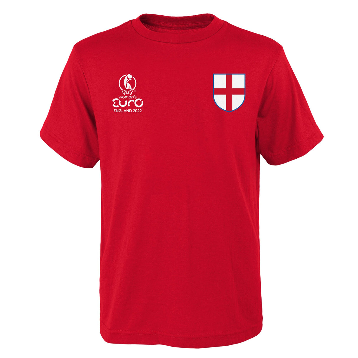 UEFA Women's Euros 2022 Host T-Shirt - Red - Kids - Kit Captain