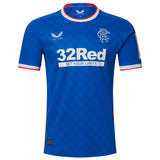 Glasgow Rangers Home Shirt 2022-23 - Kit Captain