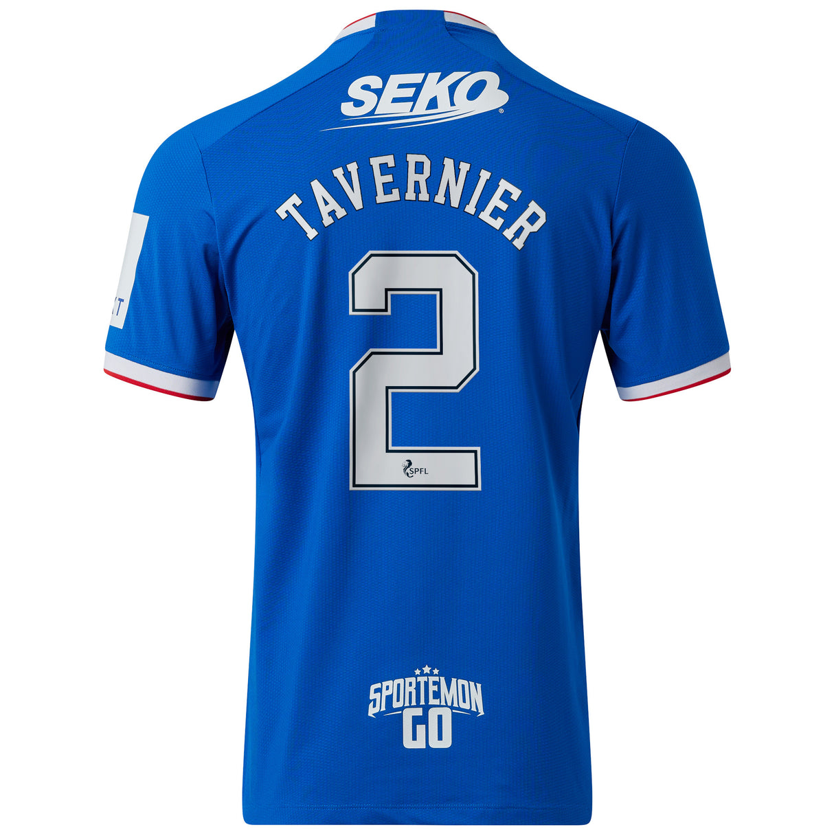 Glasgow Rangers Home Pro Shirt 2022-23 with Tavernier 2 printing - Kit Captain