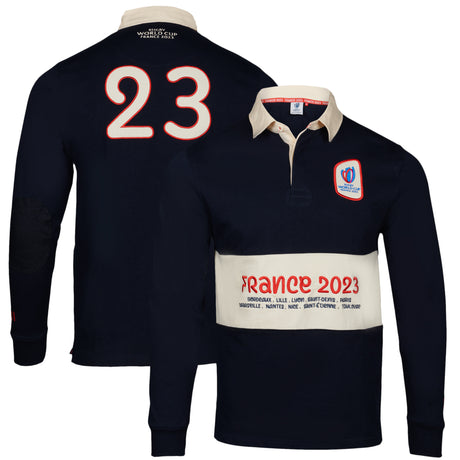 Rugby World Cup 2023 Panel Rugby Jersey - Navy - Kit Captain