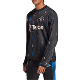 Manchester United Pre Match Warm Top - Black - Kit Captain