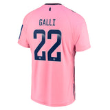 Everton WSL Away Shirt 2022-23 with Galli 22 printing - Kit Captain