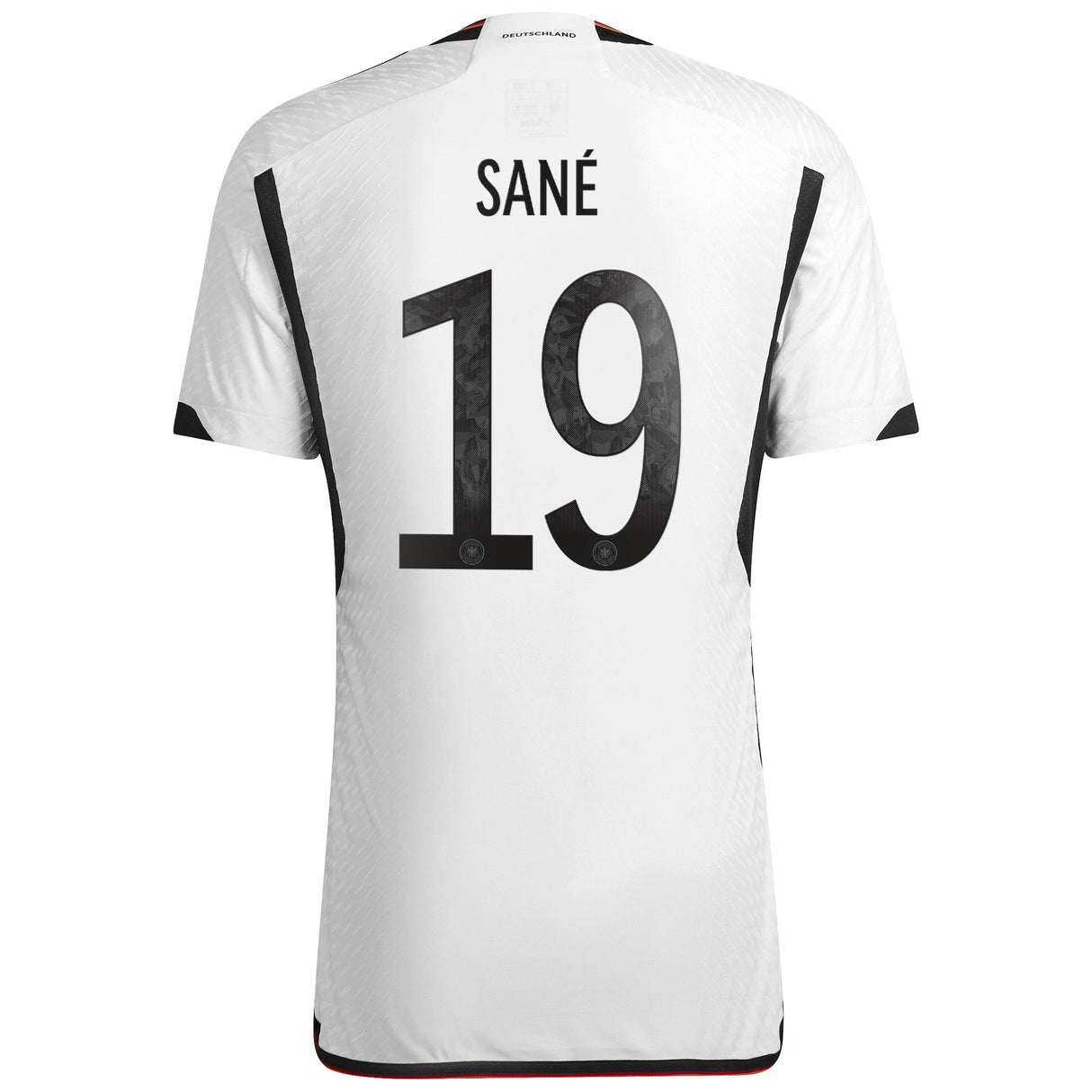 Germany Home Authentic Shirt with Sané 19 printing - Kit Captain