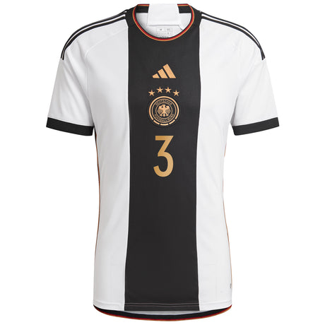 Germany Home Shirt with Raum 3 printing - Kit Captain