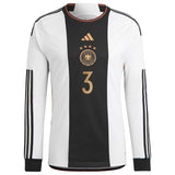 Germany Home Shirt - Long Sleeve with Raum 3 printing - Kit Captain