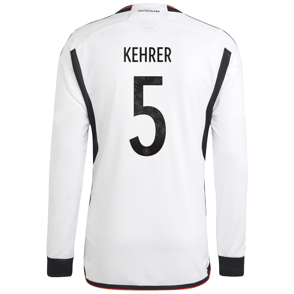 Germany Home Shirt - Long Sleeve with Kehrer 5 printing - Kit Captain