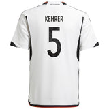 Germany Home Shirt - Kids with Kehrer 5 printing - Kit Captain