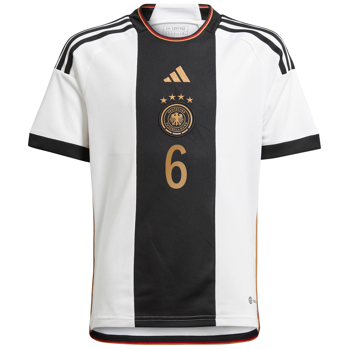 Germany Home Shirt - Kids with Kimmich 6 printing - Kit Captain