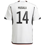 Germany Home Shirt - Kids with Musiala 14 printing - Kit Captain