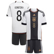 Germany Home Minikit with Goretzka 8 printing - Kit Captain