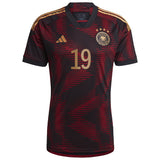 Germany Away Shirt with Sané 19 printing - Kit Captain