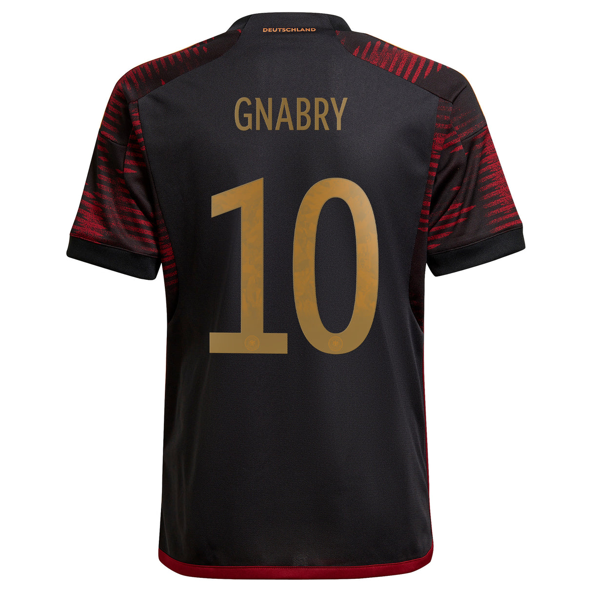 Germany Away Shirt - Kids with Gnabry 10 printing - Kit Captain