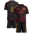 Germany Away Minikit with Ginter 4 printing - Kit Captain