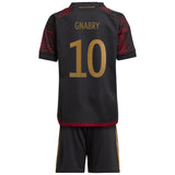 Germany Away Minikit with Gnabry 10 printing - Kit Captain