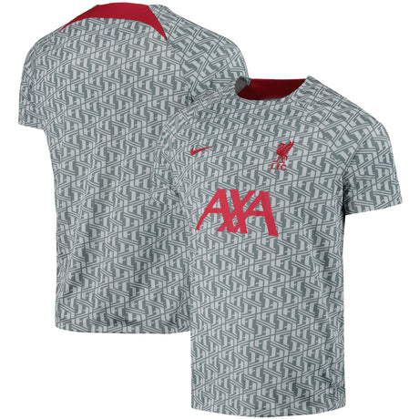 Liverpool Pre-Match Top - Grey - Kit Captain