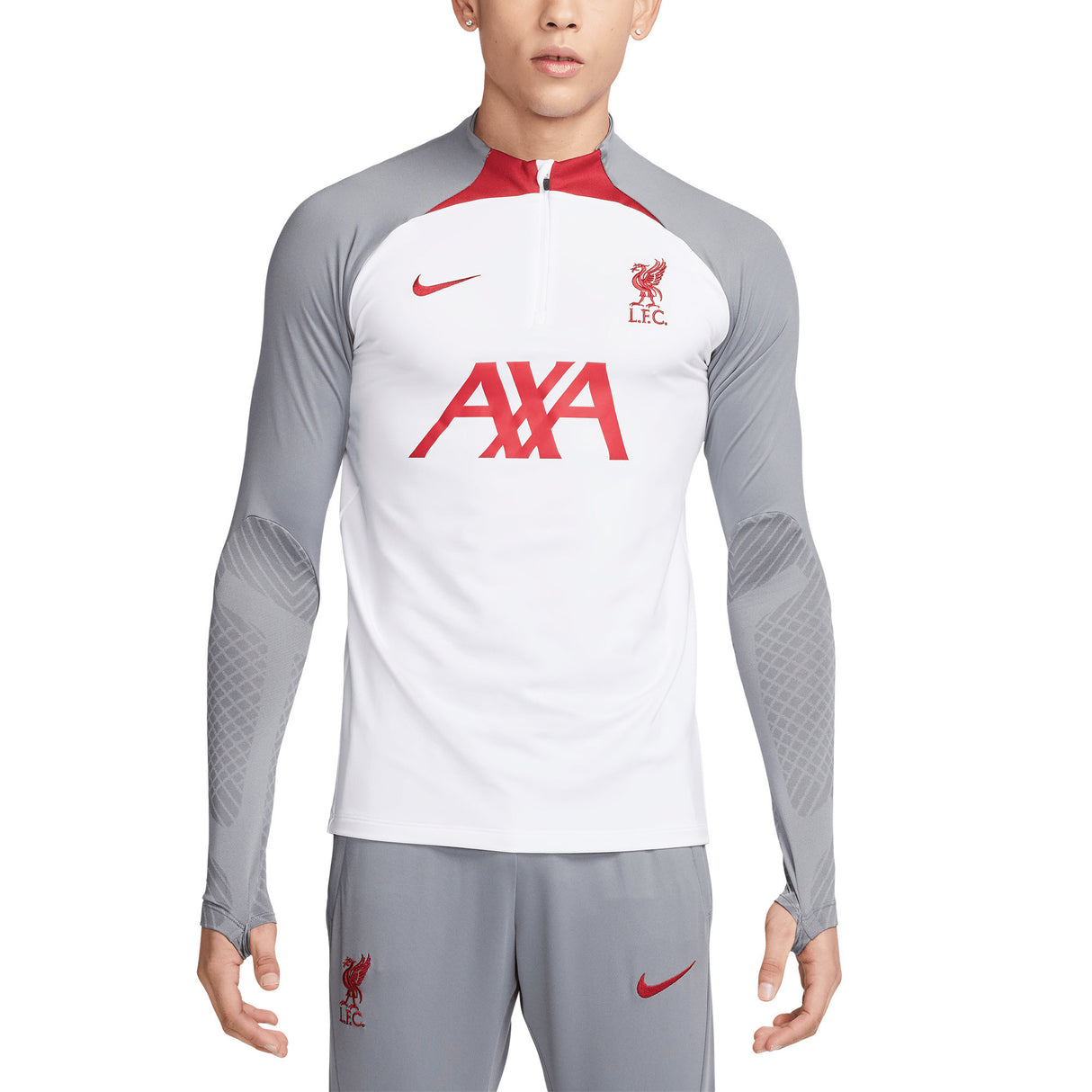 Liverpool Strike Drill Top - White - Kit Captain