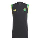 Jamaica adidas Training Sleeveless Jersey - Black - Kit Captain