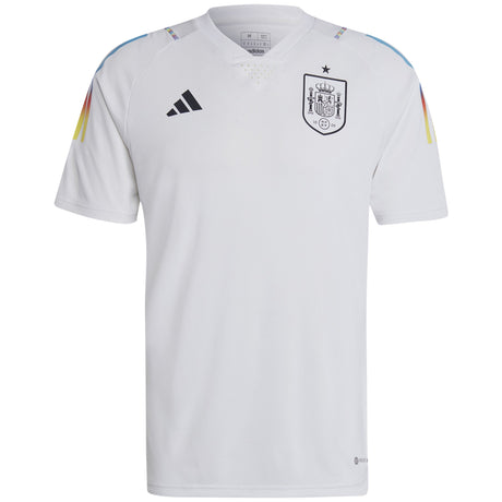 Spain World Cup Game Day Pre Match Top - White - Kit Captain