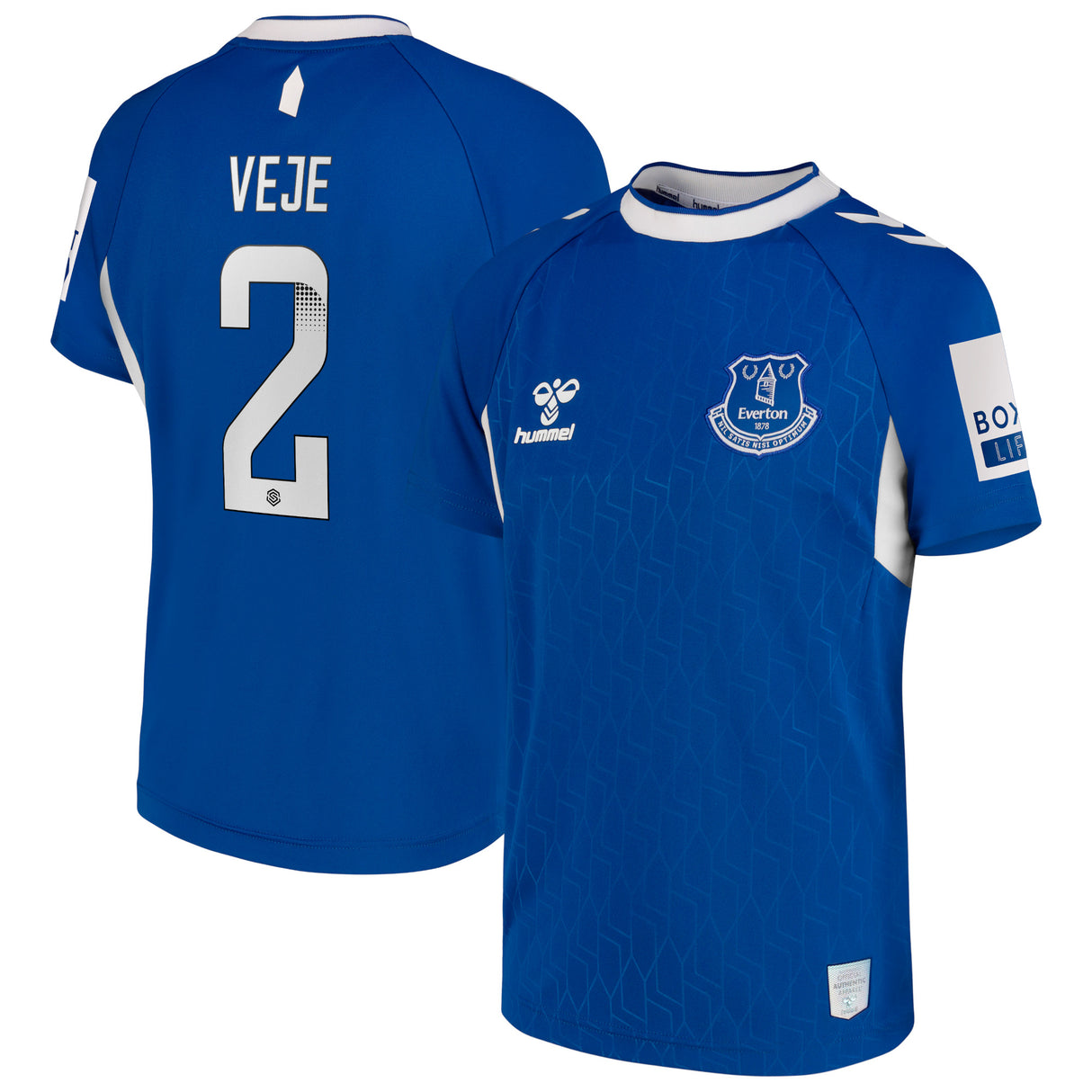 Everton WSL Home Shirt 2022-23 - Kids with Veje 2 printing - Kit Captain