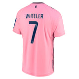 Everton WSL Away Shirt 2022-23 with Wheeler 7 printing - Kit Captain